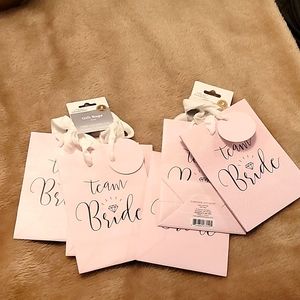 Gift bags by Gartner studios. Team Bride! Packs of 3.